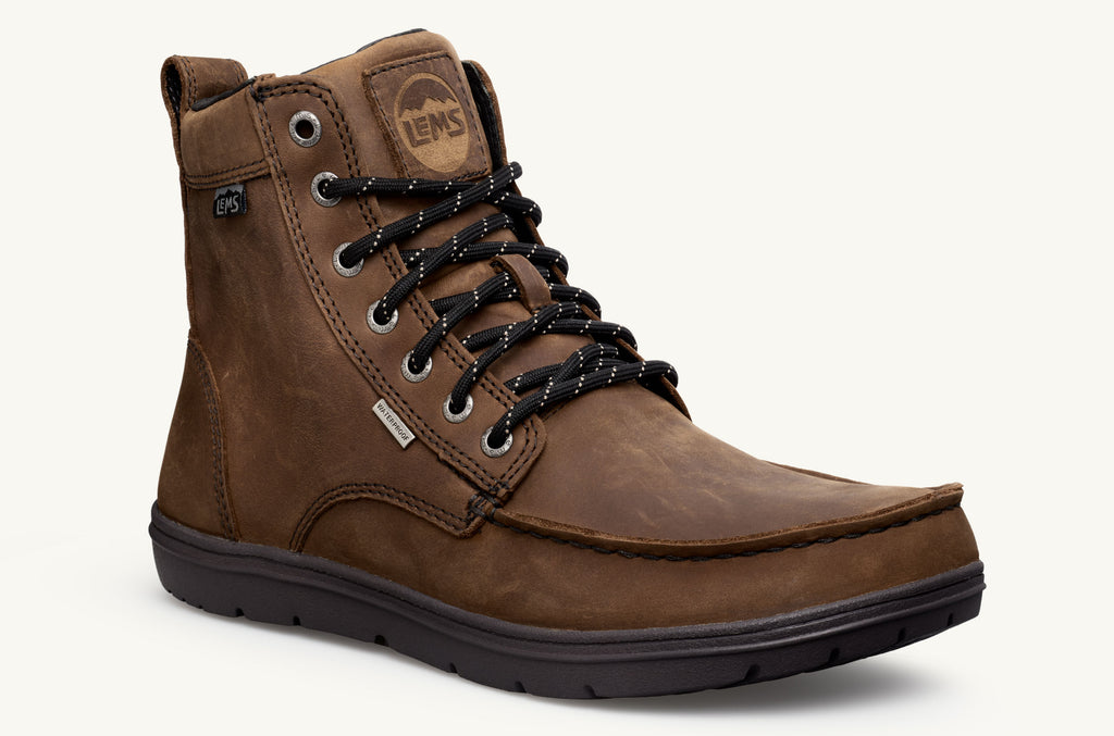 Boulder Lems Bottes Imperméables Homme Marron | KDT4166NX