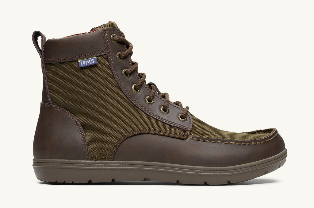 Boulder Lems Nylon Bottes Homme Vert Olive | JII3552LK