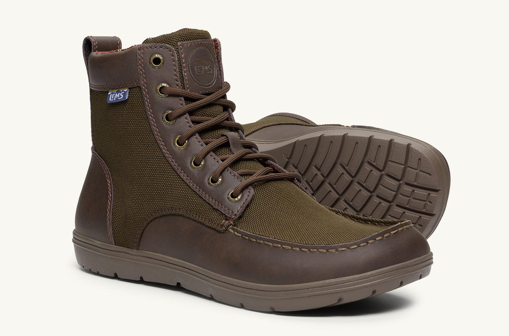 Boulder Lems Nylon Bottes Homme Vert Olive | JII3552LK