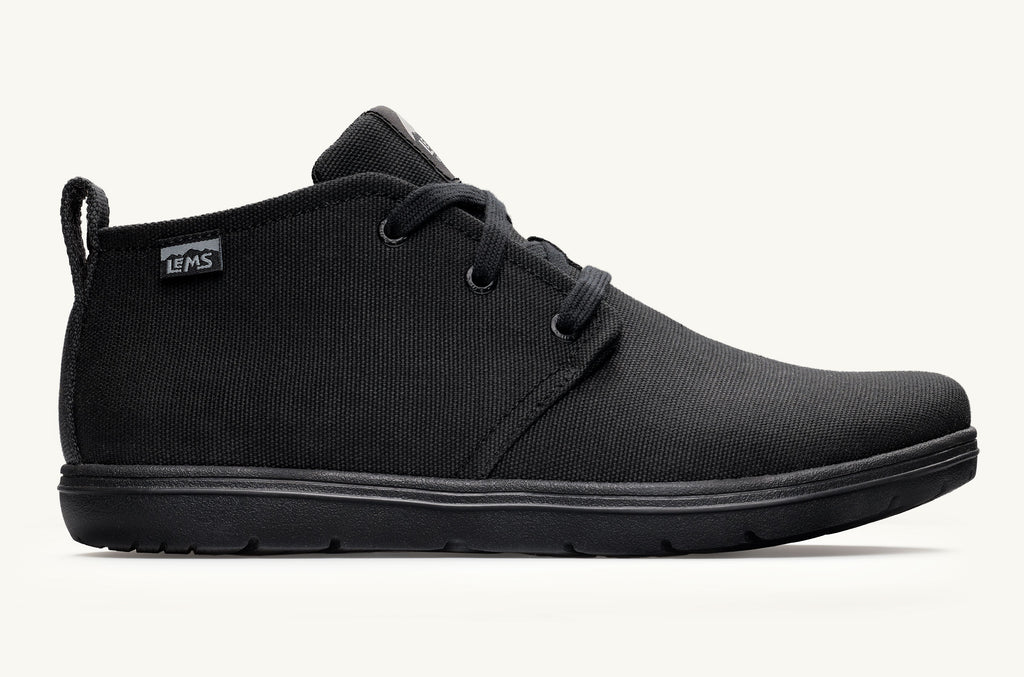 Chukka Lems Tela Bottes Femme Noir | RBY6522HV