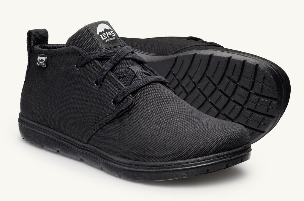 Chukka Lems Tela Bottes Femme Noir | RBY6522HV