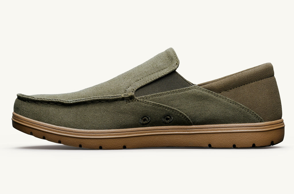 Drifter Lems Chaussures Slip On Femme Vert Olive | ULA4846JN