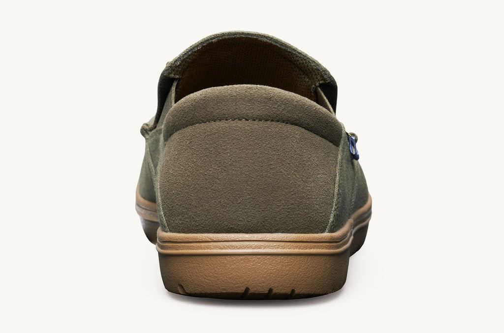 Drifter Lems Chaussures Slip On Homme Vert Olive | LST1458BJ