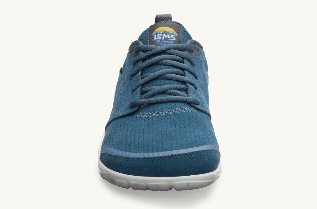 Primal Zen Lems Daim Baskets Femme Bleu | RWG8012AZ