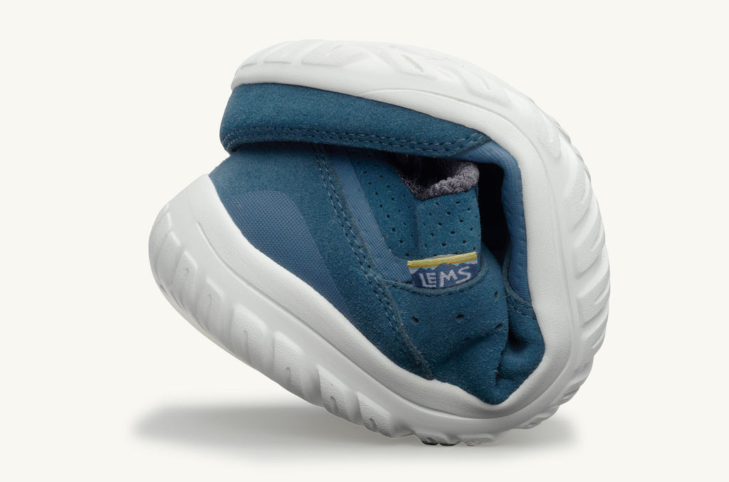 Primal Zen Lems Daim Baskets Femme Bleu | RWG8012AZ