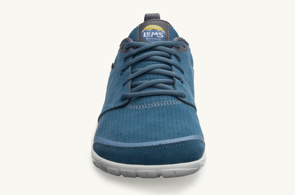 Primal Zen Lems Daim Baskets Homme Bleu | CXU5284DE