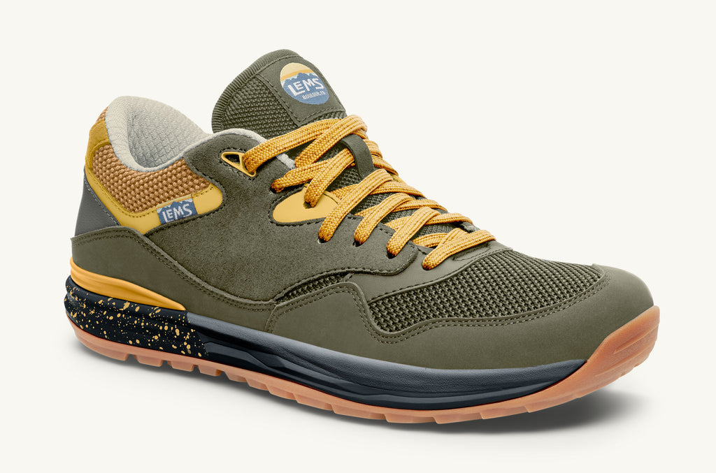 Trailhead Lems Baskets Homme Vert Olive Jaune | HUU7714AP