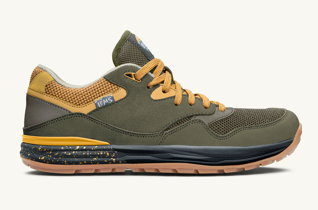 Trailhead Lems Baskets Homme Vert Olive Jaune | HUU7714AP